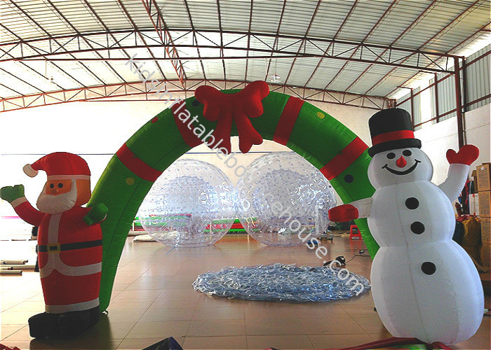 Holiday Blow Up Christmas Decorations Inflatable Christmas Arch