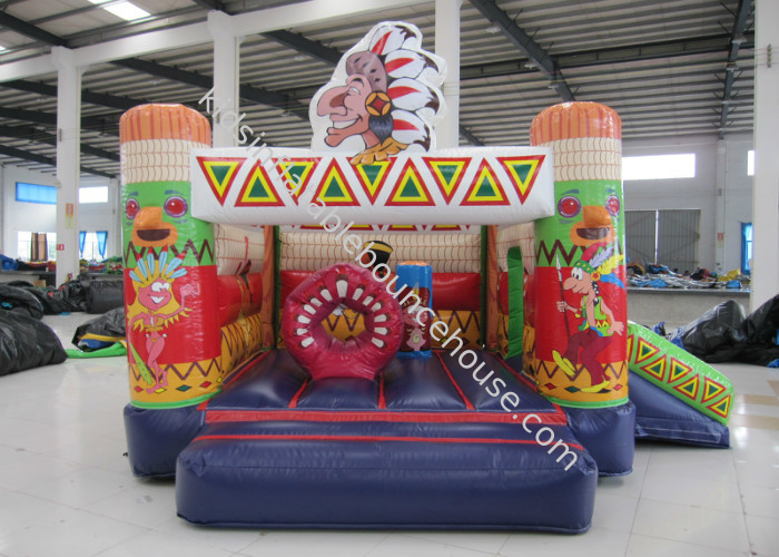Inflatable India Mini Bouncer Combo Multi Play Classic Inflatable