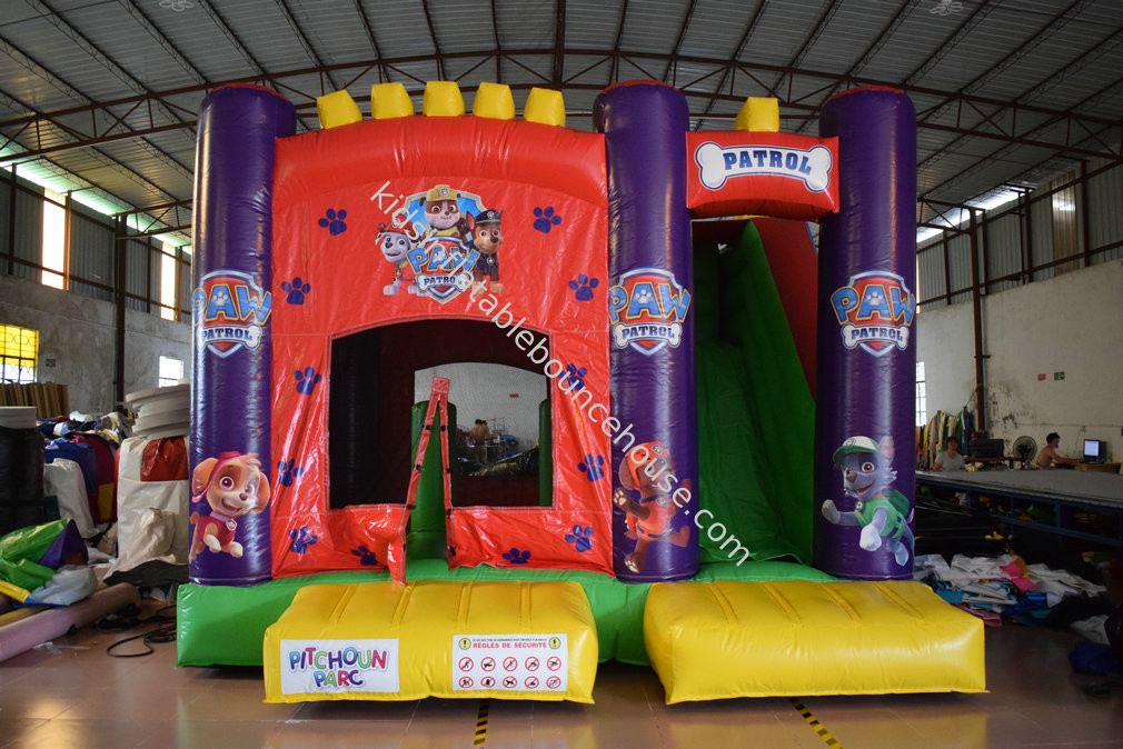 inflatable bouncer slide