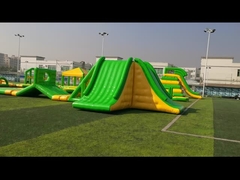 Giant Outdoor Inflatable Water Park Customized Size CE UL SGS airtight water games on sale