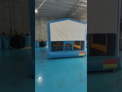 Fireproof Tarpaulin Kids Inflatable Bouncer House Blow Up Bouncy Castle