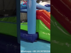 Hot Sale Inflatble Bounce House With Slide Combo Inflatable Bouncy Castle With Dry Slide For Kids