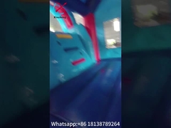 New Toddler Bouncy Castler PVC Inflatable Bouncer Combo With Slide SpidermMan Cartoon Theme