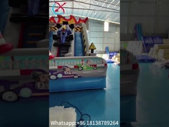 Digital Printing fireproof Commercial Inflatable Slide Open Wheel Race Car Inflatable Slide Porter