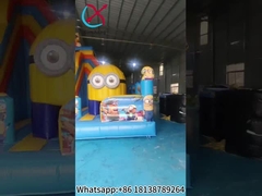 Inflatable Bouncy House With Slide Minions Inflatable Combo