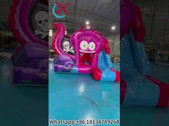 Inflatable Bouncy House With Slide Octopus Pirate Inflatable Combo