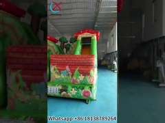 PVC Inflatable Bounce House With Slide  Inflatable Combo
