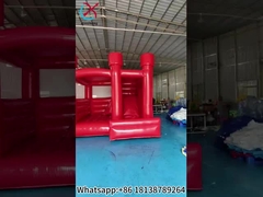 Inflatable Wedding Bouncy House With Slide Inflatable Combo