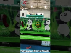 Inflatable Obstacle Courses Panda Jumping Castle Playground