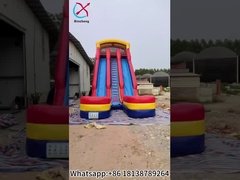 Commericial Inflatable Slide Big Inflatable Water Dry Slides Outdoor