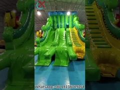 Commercial Inflatable Slide Inflatable Double Dry Slides Outdoor