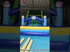 Inflatable Slide Paw Patrol Inflatable Double Dry Slides Outdoor