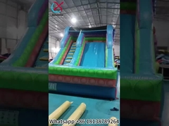 Commercial Inflatable Slide Colorful Candy Inflatable Dry Slides Outdoor