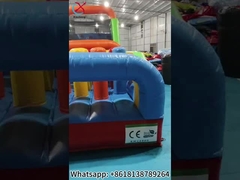 Inflatable Obstacle Course Inflatable Interactive Funny Game