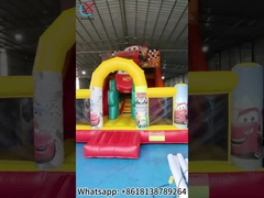 Inflatable Slide The Cars Inflatable Dry Double Slides Castle
