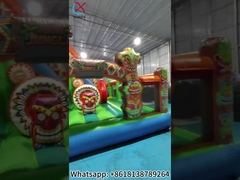 Inflatble Exotic Bouncy House With Internal Side Combo Jumping Castle