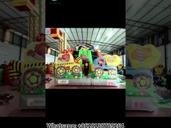 Factory new design children's bouncy castle air bounce house slide inflatable slide