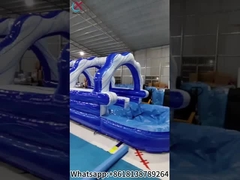 Inflatable Slip Slide Inflatable Water Double Slides For Outdoor