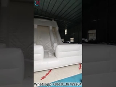 Inflatable Dry Slide Wedding bouncy house For Wedding Party Event