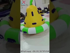 Airtight Inflatable Gyro Games Inflatable Snow Pear Model Water Seesaw Trampoline