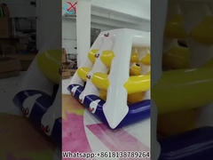 Floating Inflatable Water Climbing Tower Toys with Blob and Slide