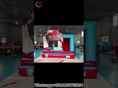 Inflatable Castle Superhero Bouncy Castle With Slide Spiderman Bouncy Castle For Sale