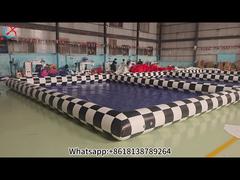 View Manufacturer PVC Giant Double Pool Inflatables Swimming Pool For Outdoor Demo