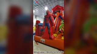 Avengers Bounce House Slide Combo Fun