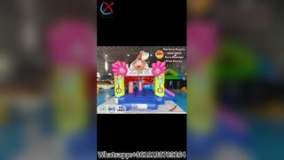Carnival Clown Bounce House Fun