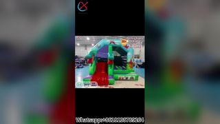 Dinosaur Bounce House Slide Fun for Kids