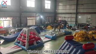 Giant Inflatable Water Park Fun