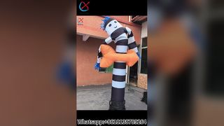 Black White Air Dancer for Events