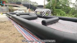 Giant Inflatable Human Foosball Fun