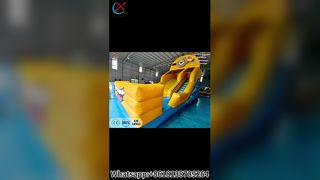 Giant Minion Inflatable Slide for Kids Events
