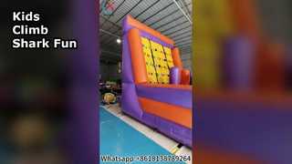 Inflatable Climbing Wall Fun