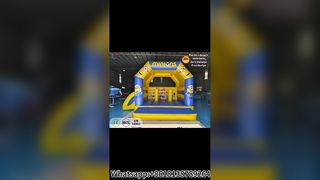 Minions Jumping Castle with Slide Fun!