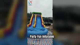 Kids Adult Inflatable Water Slide Castle Fun