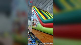 PAW Patrol Double Dry Slide Fun!