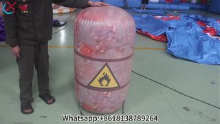 Custom Paintball Bunker Prop Gas Cylinder