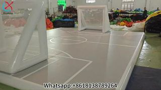 Indoor Football Pitch Safe Play Area
