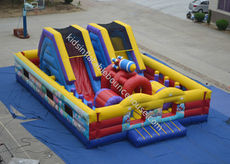 Durable Big inflatable fun city - airplane theme fun city at Xincheng inflatables ltd