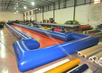 Long inflatable runway water slide big inflatable water slide on sale