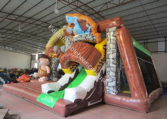 Safari park inflatable combo Stone Age inflatable combo primitive inflatable combo