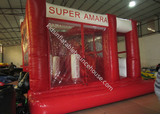 Hot sale inflatable shpping cart jumping house PVC inflatable wide jumping house simple inflatable bouncer