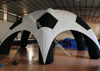 Outdoor Games Inflatable Event Tent Football Style Airtight 8 X 8m High Durability