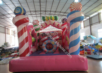 Kindergarten Baby Small Inflatable Bounce House , Inflatable Jumping Castle 3.5 X 4.5 X 4m