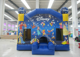 Hot sale inflatable disney bouncy castle house commercial inflatable jumping house for kids under 15 years old