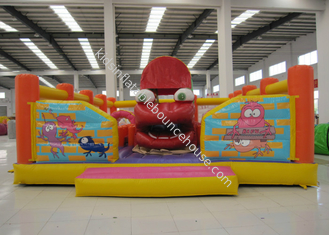 Big Mouth Monster Design Party City Bounce House Funny Inflatable Moon Bounce CE inflatable jumping