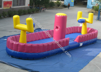 Colourful Inflatable Toddler Playground , Inflatable Playground Competitive basketball shooting 11.2 X 3 X 3m