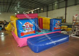 Durable Custom Made Inflatables Bounce House Slide Combo Digitally Printing 4 X 3 X 2.2m